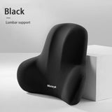 Car Memory Foam Neck Pillow Protection Lumbar Backrest Cushion Lumbar Cushion Car Headrest Cushion