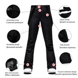 New Winter Ski Suit Women Warm Windproof Waterproof Ski Jacket Ski Pants Female Outdoor Sports Snow Coat Trousers Snowboard Wear