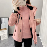 New Winter Ski Suit Women Warm Windproof Waterproof Ski Jacket Ski Pants Female Outdoor Sports Snow Coat Trousers Snowboard Wear