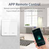 Tuya Smart Wifi Switch for Lighting RF 433Mhz Wireless Switch Smart Life APP Voice Control Work with Alexa Google Home Alice