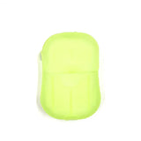 Outdoor Travel Disposable Soap Tablet Box Soap Paper Portable Hand Washing Tablet Small Soap Tablet Mini Soap Sheet