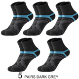 3/5/10 Pairs High Quality Men Socks Black Sports Socks Casual Soft Running Four Season Absorb Sweat Breathable Male Sock