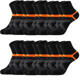 3/5/10 Pairs High Quality Men Socks Black Sports Socks Casual Soft Running Four Season Absorb Sweat Breathable Male Sock