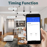 Tuya Smart Wifi Switch for Lighting RF 433Mhz Wireless Switch Smart Life APP Voice Control Work with Alexa Google Home Alice