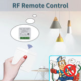 Tuya Smart Wifi Switch for Lighting RF 433Mhz Wireless Switch Smart Life APP Voice Control Work with Alexa Google Home Alice