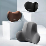 Car Memory Foam Neck Pillow Protection Lumbar Backrest Cushion Lumbar Cushion Car Headrest Cushion